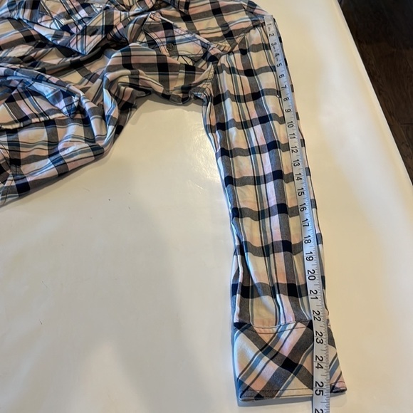 True Religion Long Sleeve Button Down Western Shirt Size L - Picture 8 of 16